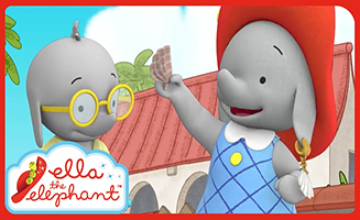 Ella The‌ Elephant S01E17 Tea Party Trouble