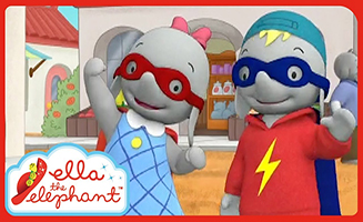 Ella The‌ Elephant S01E37 Super Helpful Elephant Heroes