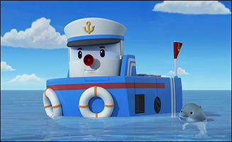 Robocar Poli S02E13 A friend under the sea