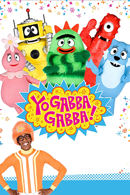 دانلود کارتون Yo Gabba Gabba زبان فرانسوی