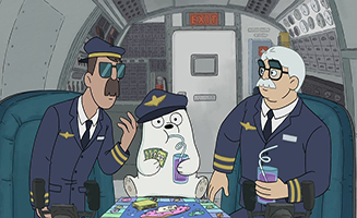 We Bare Bears S02E16 Baby Bears on a Plane