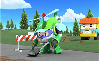 Robocar Poli S01E03 Concrete Fuss