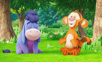 Me And Winnie The Pooh S01E24 Eeyore And Tigger Meditate