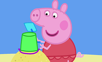 Peppa Pig S08E14 The Sandcastle - Ice Cream - Jukebox - Windmills - Buried Treasure