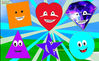 Shapes Song For Kids - Circle Triangle Square Heart