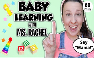 Baby Learning With Ms Rachel - First Words Songs And Nursery Rhymes For Babies