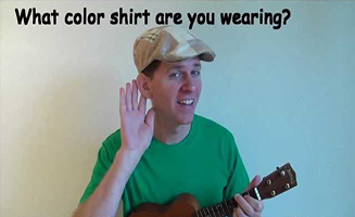 What Color Shirt Colors Song For Children