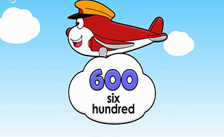 Learn Big Numbers 100 200 300 Up To 1000 Little Flyers