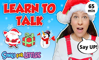 Learn To Talk With Ms Rachel - Christmas