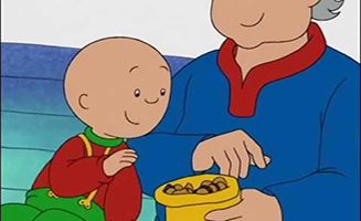 Caillou Odia Las Verduras