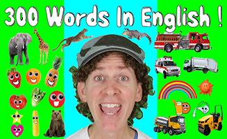 300 Words In English Chants - Numbers Colors Animals Vehicles Verbs