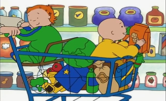 Caillou Va De Compras