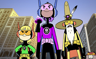 Kid Cosmic S01E02 Kid Cosmic y la Nina Gigantica