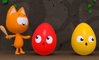 Meow Meow Kitty - Dangerous Cave With Surprise Eggs