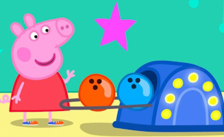 Peppa Pig S07E62 Bowling
