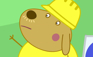 Peppa Pig S08E04 Mr Bull Digs Up The River