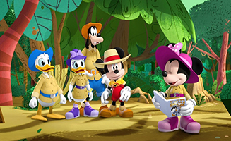 Mickey Mouse Funhouse S03E05 Saving Major Green - Minnie Safari