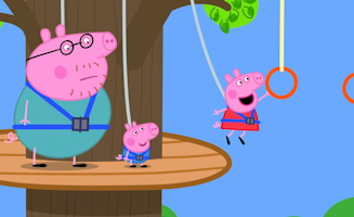 Peppa Pig S07E59 Monkey Tree
