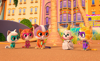 SuperKitties S02E18 Never Ending Rainbow - Lost Leashes