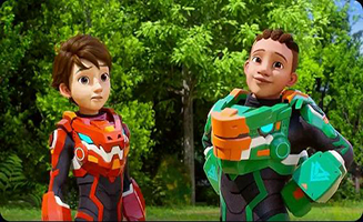 Quantum Heroes Dinoster S02E17 Lucio Becomes a Dinosaur