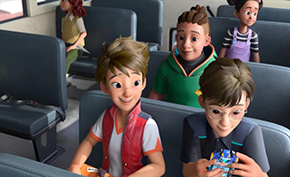 Quantum Heroes Dinoster S02E13 Video Game Dinos