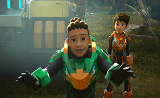 Quantum Heroes Dinoster S02E16 Twin Dinosaurs vs Team Dinoster