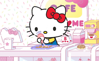 Fiesta De Galletas De Hello Kitty - Parte 2