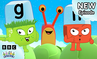 Alphablocks S06E10 Snail