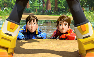 Quantum Heroes Dinoster S02E22 Roddy Has Grown Bigger