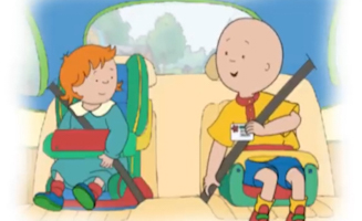 Caillou Le Bibliothecaire