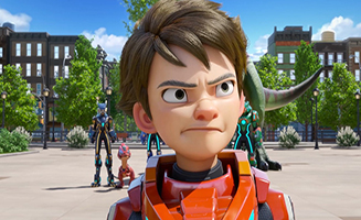 Quantum Heroes Dinoster S02E23 Gluttonous Dinosaur Acrocanthosaurus