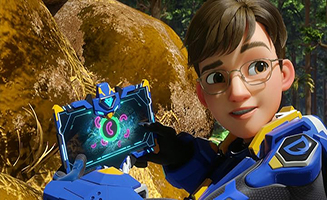 Quantum Heroes Dinoster S02E20 Camping With The Magnetic Mononykus