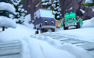 Mighty MonsterWheelies S02E15 The Legend of BigTrack