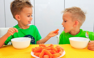 Yes Yes Vegetables Song With Vlad And Nikita