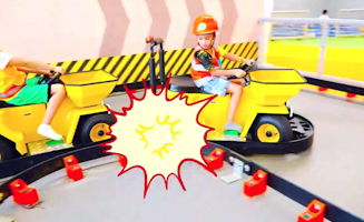 Vlad And Niki Shopping In Toy Store And Have Fun At Construction Themed Playground For Children