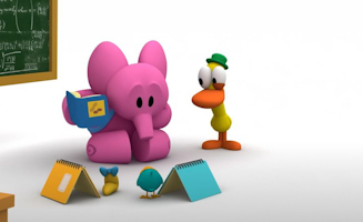 Pocoyo Va A Lecole