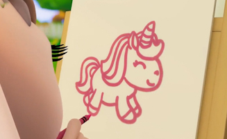Draw Dinosaur Unicorn