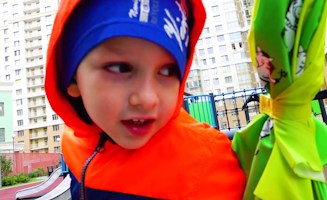 Vlad Saves Toys From The Rain