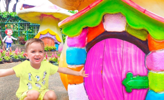 Amusement Park In Bangkok Playtime With Vlad And Nikita