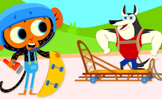 Mr Husky Misses Pulling His Sled In Winter