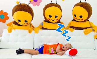 Chris And Mom Kids Story About Bees Friends