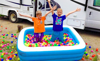 Vlad And Niki Learn English Alphabet With Pools