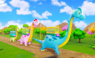 Dinosaur Bus Family