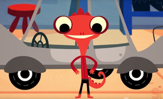 Mr Chameleon Takes Over Mr Monkeys Garage