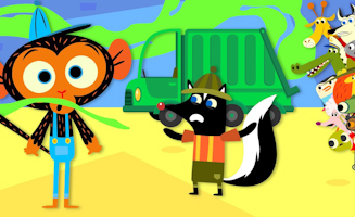 Mr Skunks Stinky Garbage Truck