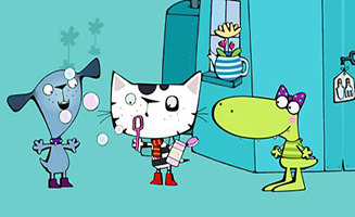 Wussywat the Clumsy Cat S01E07 Glue