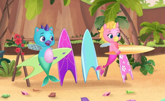 Hatchimals - Adventures In Hatchtopia S02E07 Sunshine Surfs Up