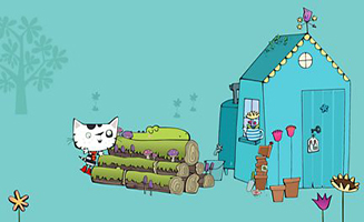 Wussywat the Clumsy Cat S01E01 Wet