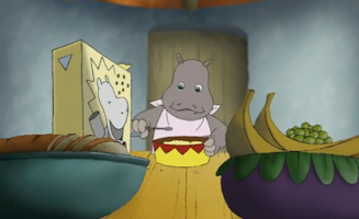 Klein-Hippos Erste Uhr