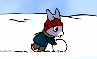 Trotro Und Der Schneemann